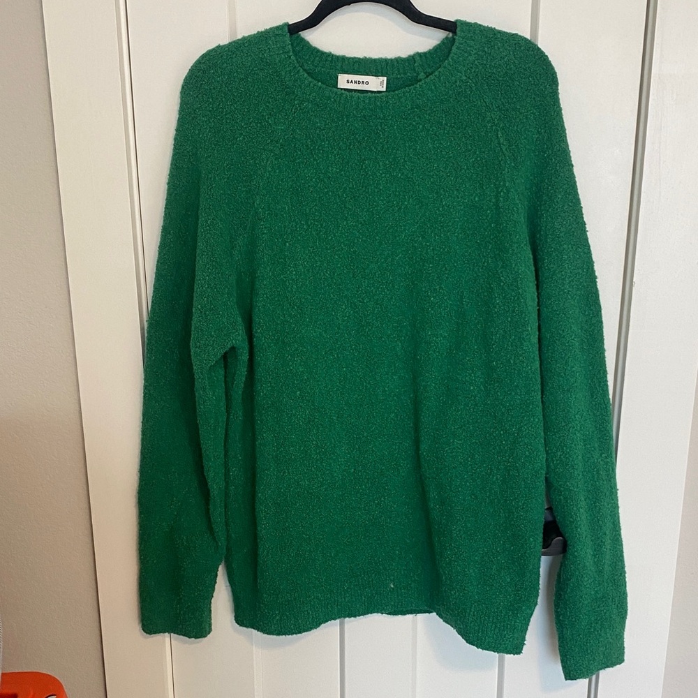 Sandro Green Sweater